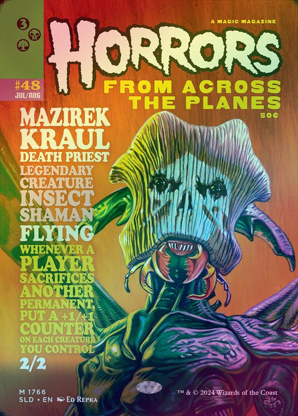Mazirek, Kraul Death Priest - Monstrous Magazine (Foil) (SLD)