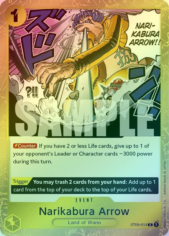 Narikabura Arrow (Jolly Roger Foil) - ST09-014 - Common