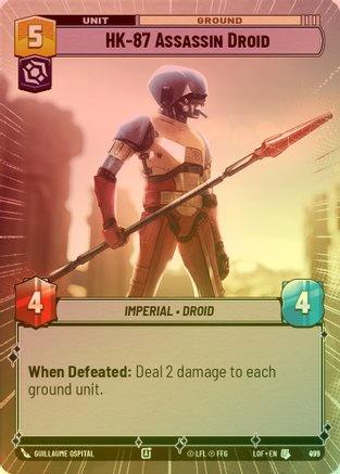 HK-87 Assassin Droid (Hyperspace) - 975 - Uncommon (Foil)