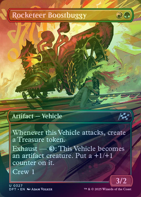 Rocketeer Boostbuggy - Borderless Revved Up (Foil) (DFT)
