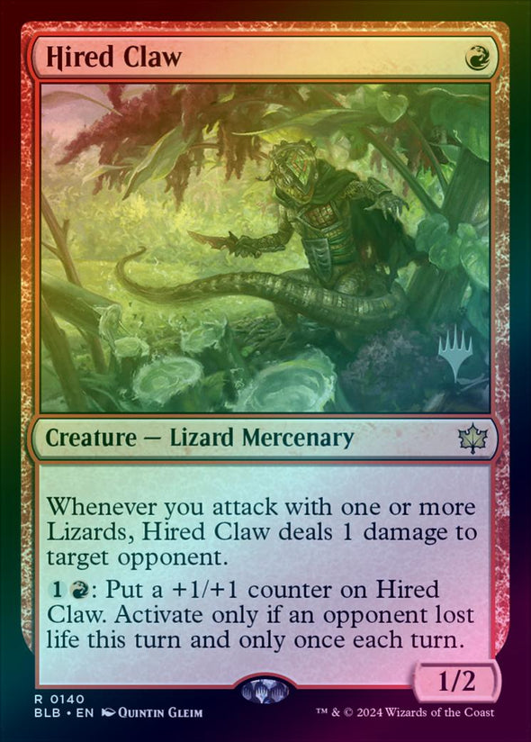 Hired Claw - Promo Pack (Foil) (PBLB)