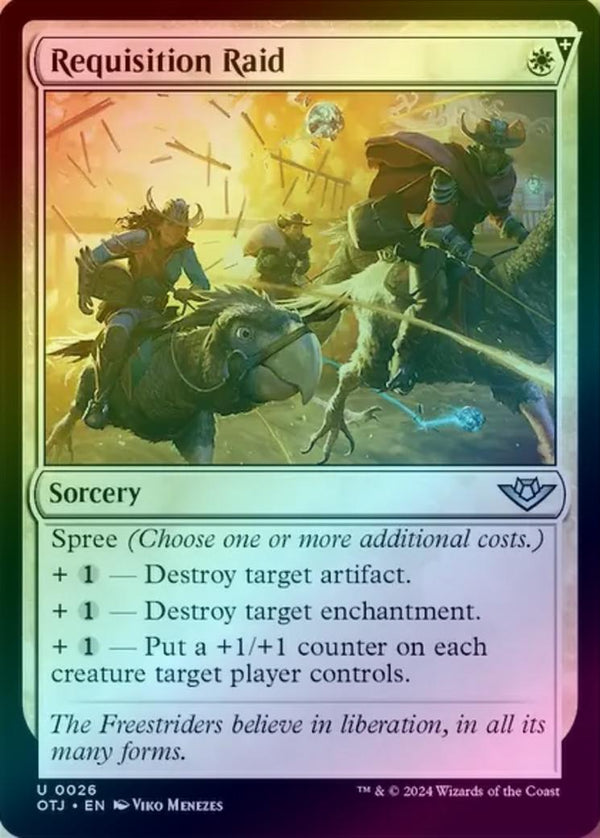 Requisition Raid (Foil) (OTJ)