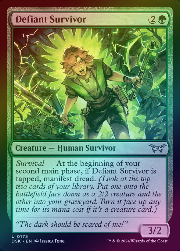 Defiant Survivor (Foil) (DSK)