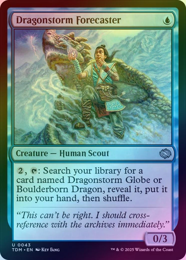 Dragonstorm Forecaster (Foil) (TDM)