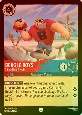 Beagle Boys (Small-Time Crooks) - 132/204 - Uncommon (Foil)