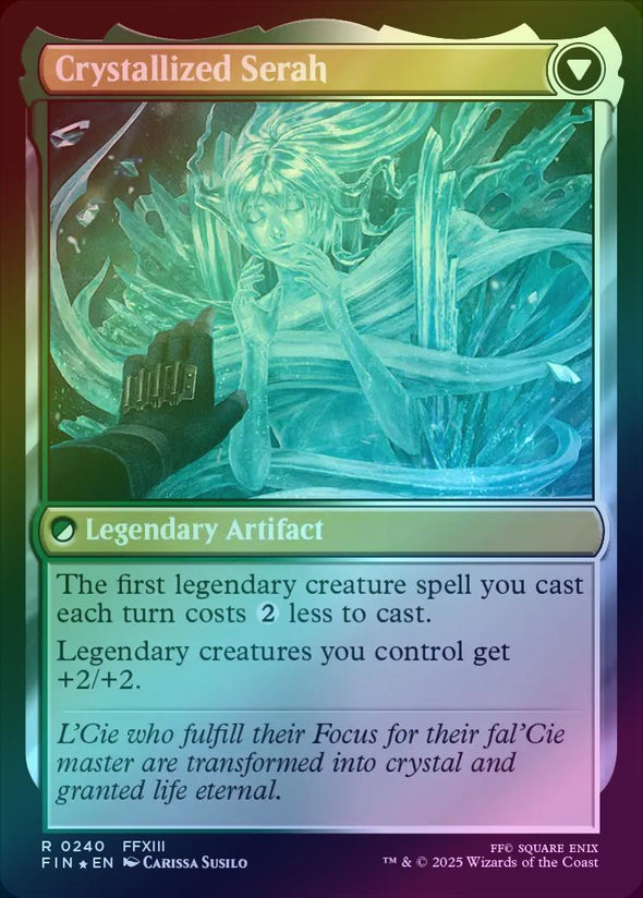 Serah Farron // Crystallized Serah - Prerelease Promo (Foil) (PFIN)