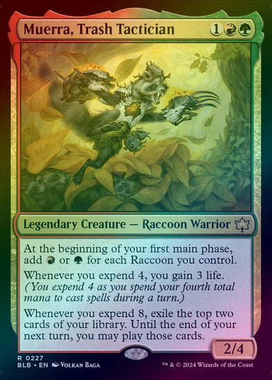 Muerra, Trash Tactician (Foil) (BLB)