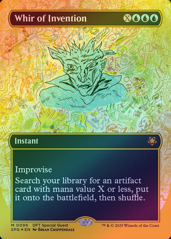 Whir of Invention - Borderless (First-Place Foil) (SPG)