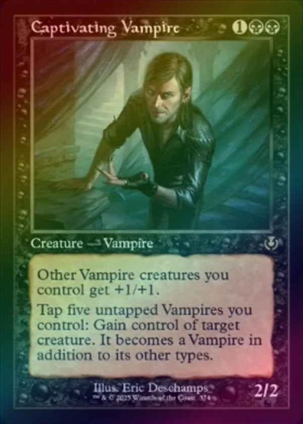 Captivating Vampire - Retro Frame (Foil) (INR)