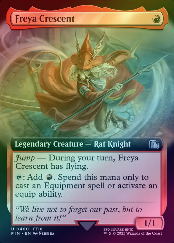 Freya Crescent - Extended Art (Foil) (FIN)