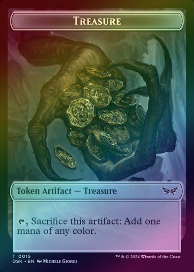 Treasure Token (Foil) (TDSK)