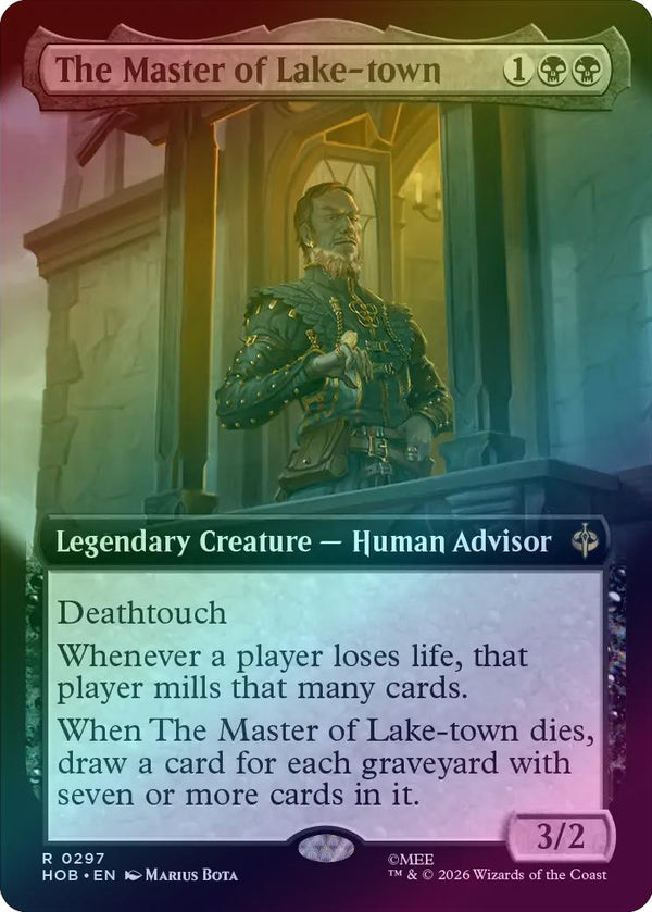 The Master of Lake-town - Extended Art (Foil) (HOB) (Pre-Order)