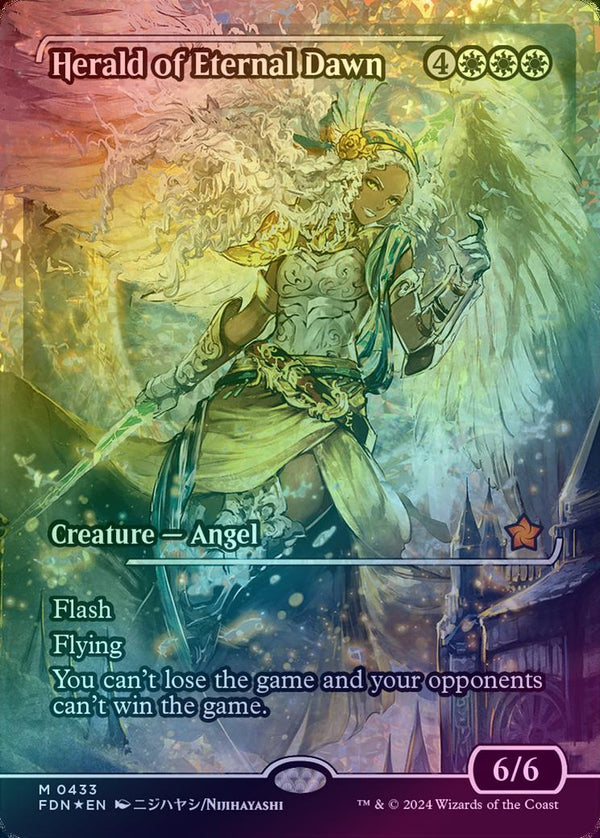Herald of Eternal Dawn - Japan Showcase - English Language (Fracture Foil) (FDN)