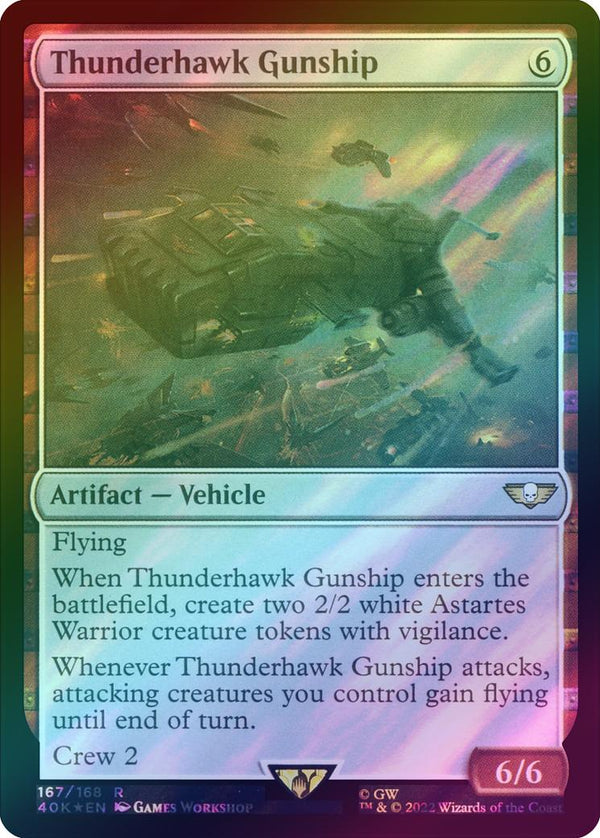 Thunderhawk Gunship (Surge Foil) (40K)