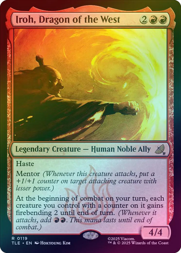 Iroh, Dragon of the West (Foil) (TLE)