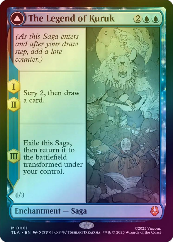 The Legend of Kuruk // Avatar Kuruk (Foil) (TLA)