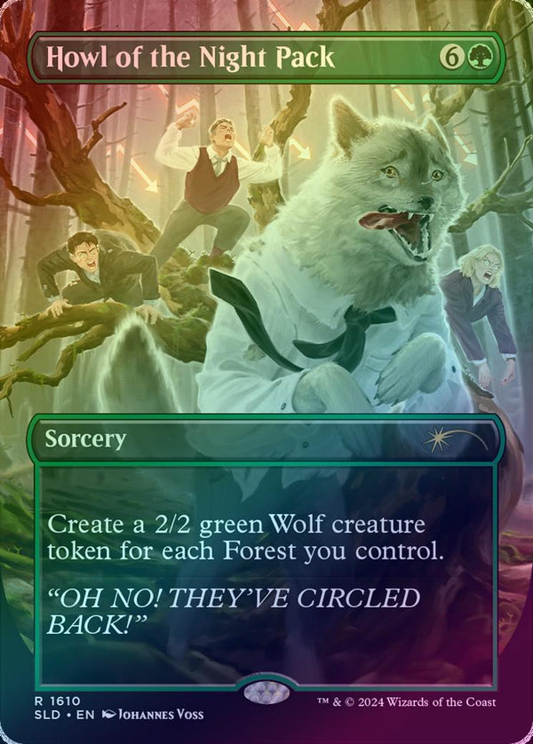 Howl of the Night Pack - Featuring: Not A Wolf (Foil) (SLD)