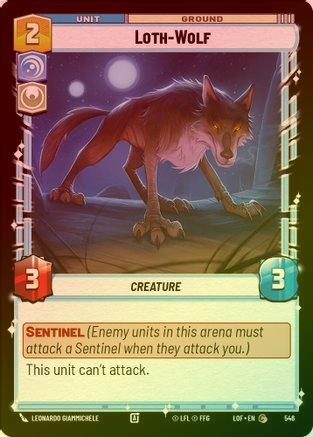 Loth-Wolf - 546 - Common (Foil)
