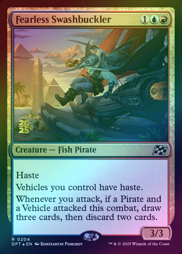 Fearless Swashbuckler - Prerelease Promo (Foil) (PDFT)