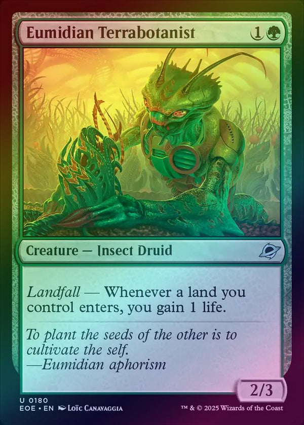 Eumidian Terrabotanist (Foil) (EOE)