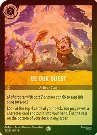 Be Our Guest (Fabled Reprint) - 31/204 - Common (Foil)