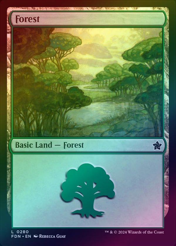 Forest (280) (Foil) (FDN)