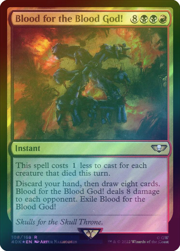 Blood for the Blood God! (Surge Foil) (40K)