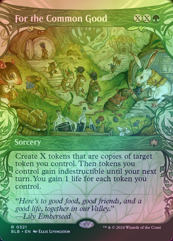 For the Common Good - Woodland Showcase (Foil) (BLB)