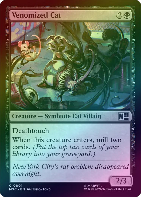 Venomized Cat (Foil) (MSC)
