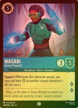 Wasabi (Always Prepared) - 158/204 - Common (Foil)