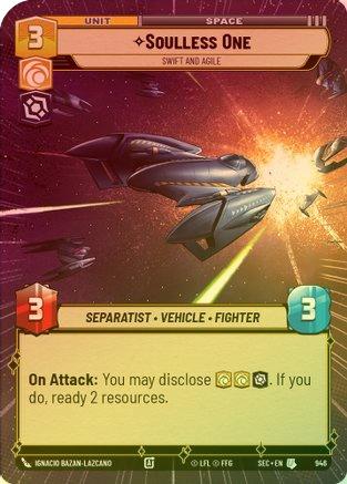 Soulless One - Swift and Agile (Hyperspace Foil) - 946 - Uncommon (Foil)