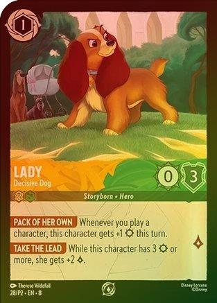 Lady (Decisive Dog) - 28 - Promo (Foil)