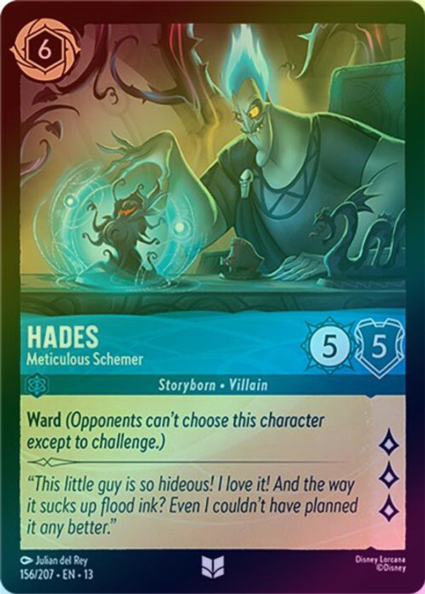 Hades (Meticulous Schemer) - 156/207 - Uncommon (Foil)