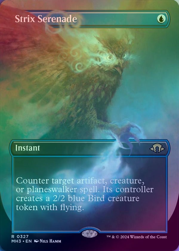 Strix Serenade - Borderless (Foil) (MH3)