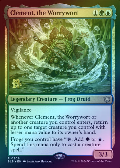 Clement, the Worrywort - Prerelease Promo (Foil) (PBLB)