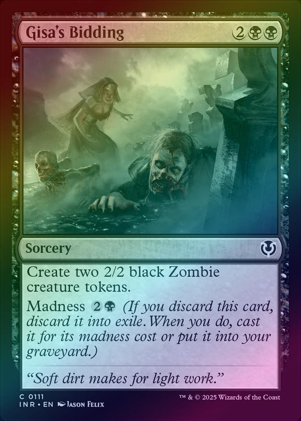 Gisa's Bidding (Foil) (INR)