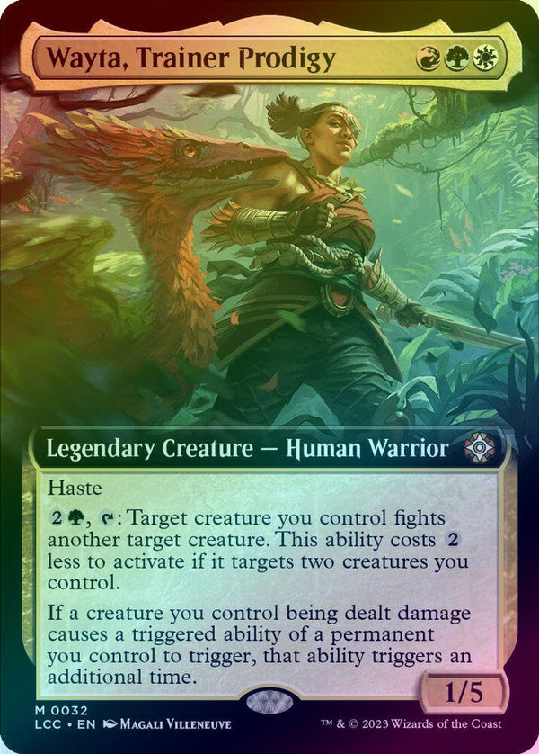 Wayta, Trainer Prodigy - Extended Art (Foil) (LCC)