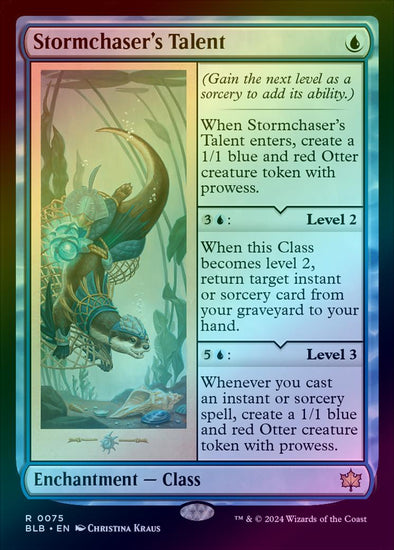 Stormchaser's Talent (Foil) (BLB)