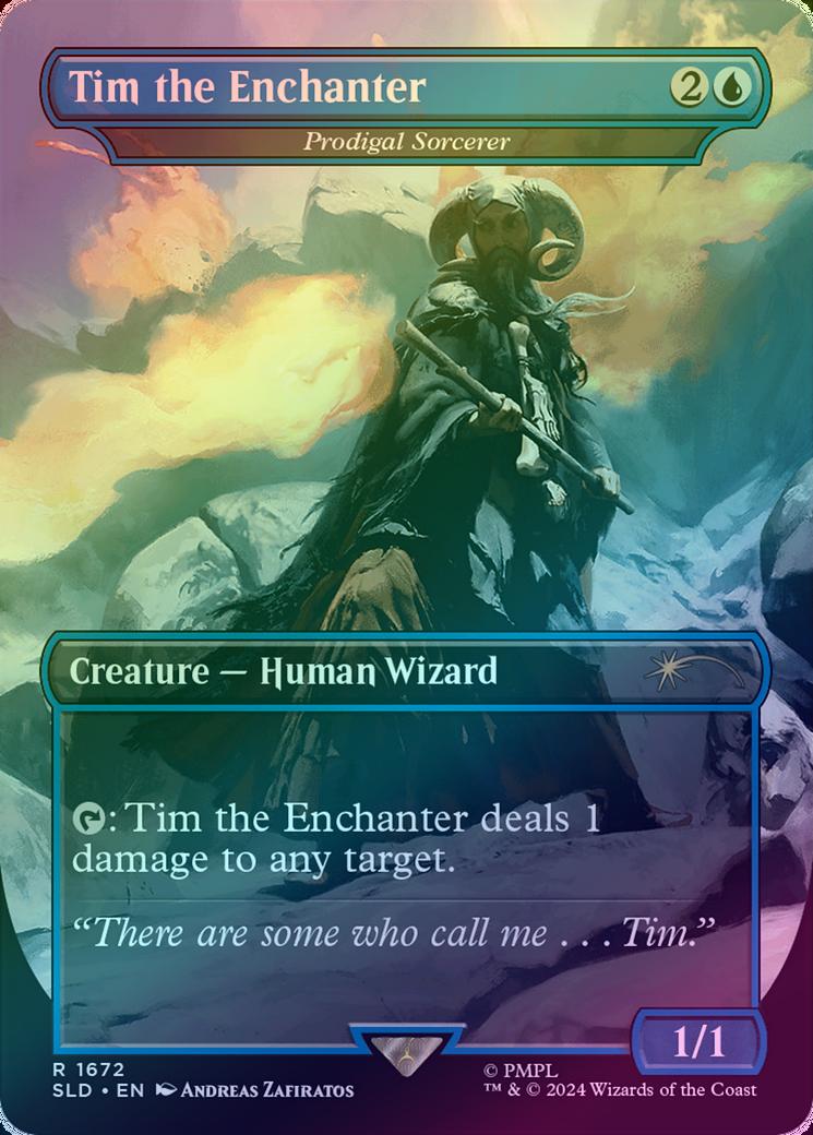 401 Games Canada - Tim the Enchanter // Prodigal Sorcerer - Monty Python and the Holy Grail Vol. 1 Secret Lair (Foil) (SLD) 401 Games Canada - Tim the Enchanter // Prodigal Sorcerer - Monty Python and the Holy Grail Vol. 1 Secret Lair (Foil) (SLD)