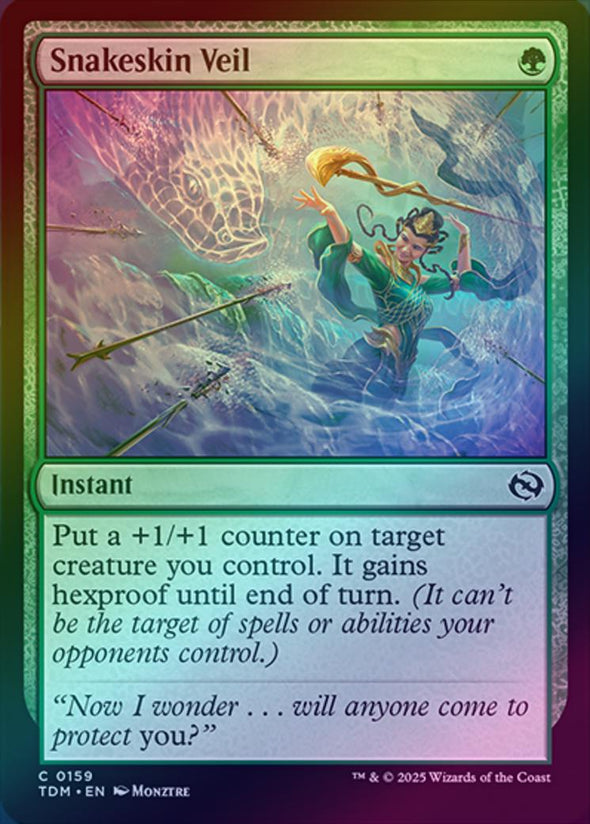 Snakeskin Veil (Foil) (TDM)