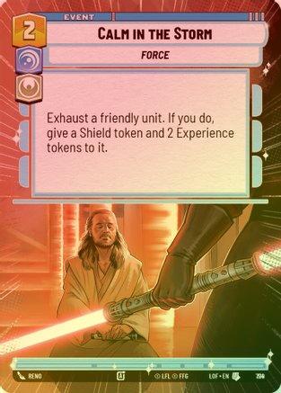 Calm in the Storm (Hyperspace) - 794 - Uncommon (Foil)