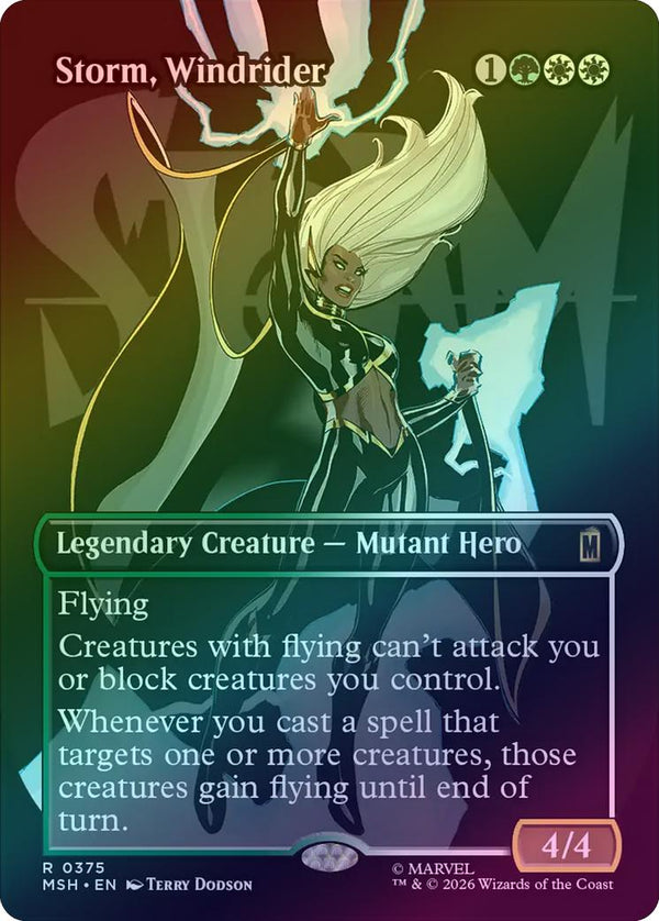 Storm, Windrider - Logo Showcase (Foil) (MSH) (Pre-Order)