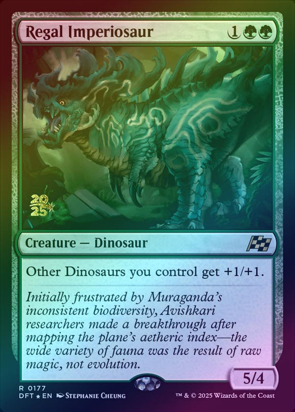 Regal Imperiosaur - Prerelease Promo (Foil) (PDFT)