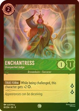 Enchantress (Unexpected Judge) (Fabled Reprint) - 81/204 - Common (Foil)