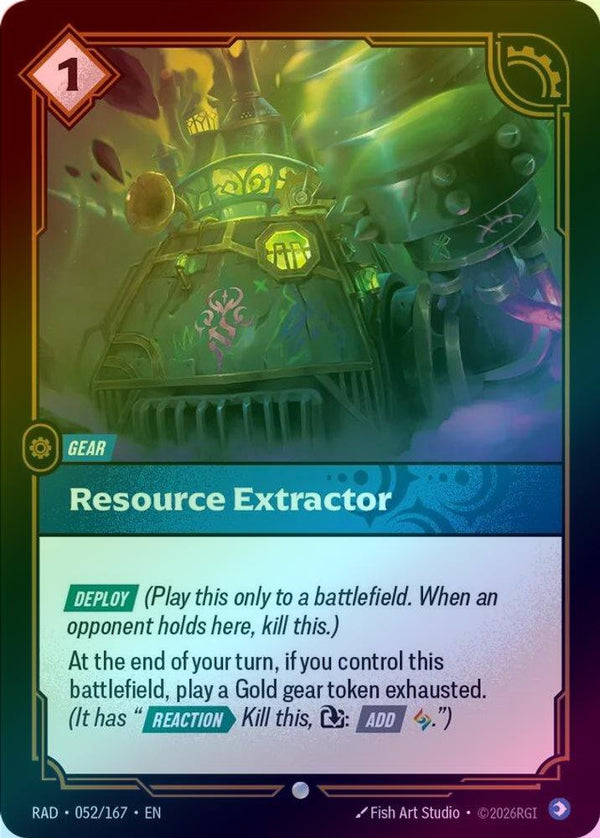 Resource Extractor - 052/167 - Common (Foil)