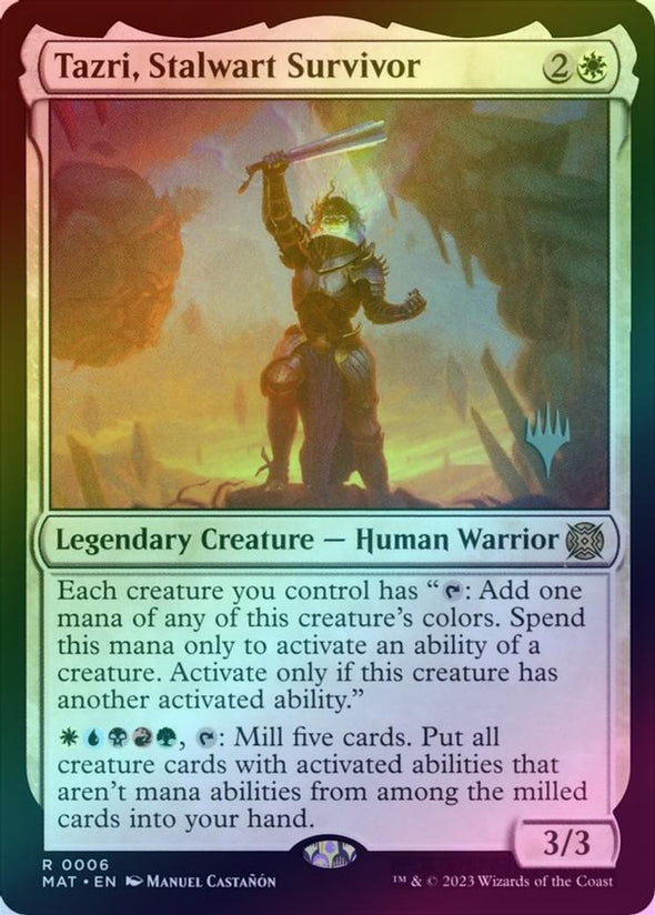 Tazri, Stalwart Survivor - Promo Pack (Foil) (PMAT)