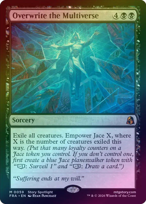 Overwrite the Multiverse (Foil) (FRA) (Pre-Order)