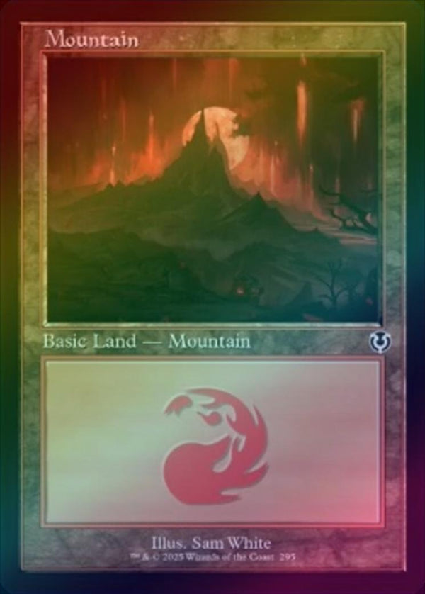 Mountain (295) - Retro Frame (Foil) (INR)