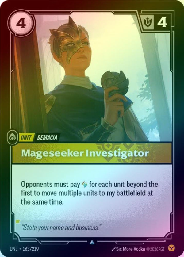 Mageseeker Investigator - 163/219 - Uncommon (Foil)