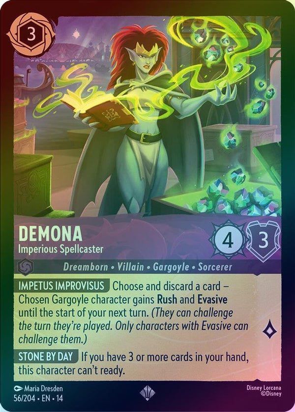 Demona (Imperious Spellcaster) - 56/204 - Super Rare (Foil)